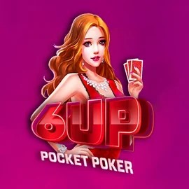 Logo of 6 Up Pocket Poker from FlipLuck at Yay Casino