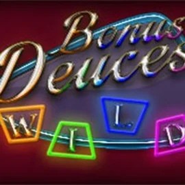 Bonus Deuces Wild (RTG) slot logo by RTG (Reel Time Gaming) at Yay Casino
