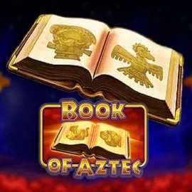 Logo of Book of Aztec from Amatic Industries at Yay Casino