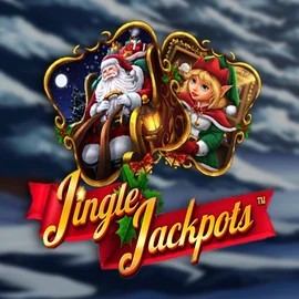 Jingle Jackpots slot logo by Dragon Gaming at Yay CasinoJingle Jackpots