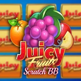Juicy Fruits Scratch BB slot logo by Barbara Bang at Yay CasinoJuicy Fruits Scratch BB