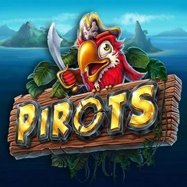 Pirots slot logo by ELK Studios at Yay CasinoPirots
