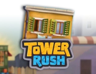 Logo of Tower Rush from Galaxsys at Yay Casino